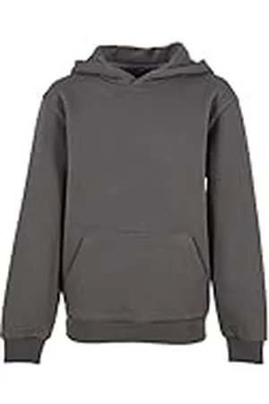 Build Your Brand By315-kids Fluffy Hoody Sudadera con Capucha, , 110-116 Unisex niños