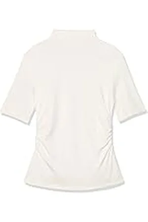 Benetton Camiseta 3vazd2012, Color Blanco, XL para Mujer