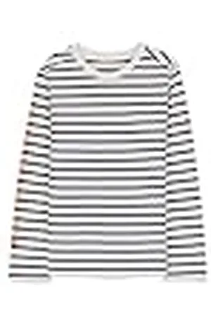 ECOALF Camiseta Niño Marinalf, de Algodón, Tejido Reciclado, Camiseta Marinera, Camiseta de Manga Larga, Talla 8 años, Color