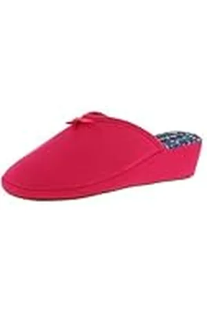 De Fonseca Pantofola Donna Rasatello, Sottopiede Cotone, Suola In Gomma TPR Rinforzata, Ciabatte Da Casa, Pantuflas Mujer, , 40 EU