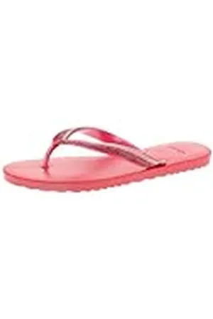 De Fonseca Sandalias Infradito Donna Tinta Unita, Materiale Tomaio PVC, Suola Eva, Ciabatte Da Mare, fucsia, talla 8/9 de Reino Unido, , 41/42 EU