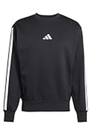 adidas Hombre Essential Three Stripes Fleece Sweatshirt, , XL