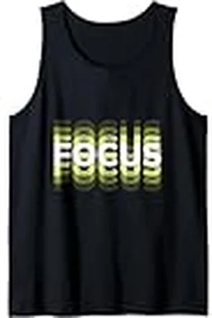 Focus Hombre Estilo moderno (Concentrado) Camiseta sin Mangas