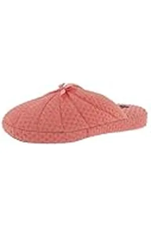 De Fonseca Pantuflas de mujer cerradas de algodón con lazo, suela de nailon, , 37/38 EU