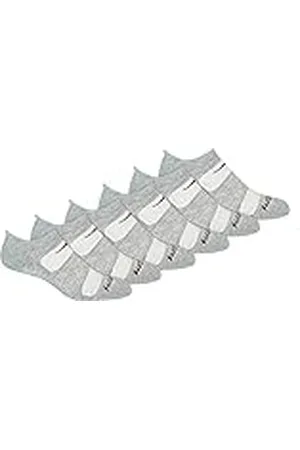 Saucony Rundry Mesh Ventilating Comfort Fit Performance Tab Socks, Available in M-XL (6, 12 Pairs) Calcetines, , Large (Pack de 6) para Hombre