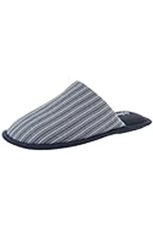 De Fonseca Zapatilla de hombre a rayas, zapatilla cerrada de algodón, suela de goma TPR reforzada, ., 40/41 EU, , 40/41 EU