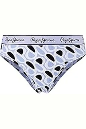 Pepe Jeans P Print Brazilian Bikini Style Underwear, , S para Mujer