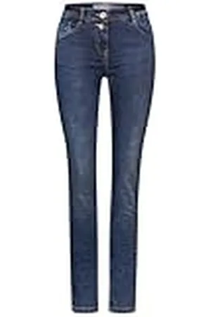 CECIL Style Scarlett 2-knopf 59 Pantalones Vaqueros de Corte Casual, , 32W / 32L para Mujer