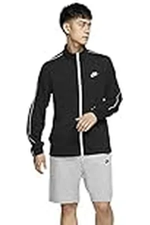 Nike M NSW CE TRK Suit PK Basic Chándal, Hombre, Black/White/White, XS