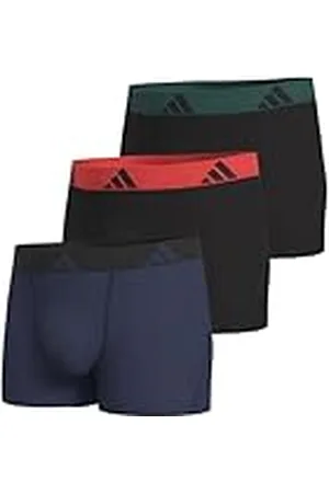 adidas Trunk (3pk) -Active Flex Cotton Bóxer, , S (Pack de 3) Hombres