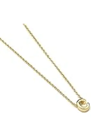 Luxenter Collar Alphabet acabado oro 18k - Letra C