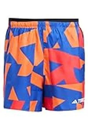 adidas TERREC - Pantalones Cortos para Hombre, Estampado multiligero, Talla S, 7 Pulgadas