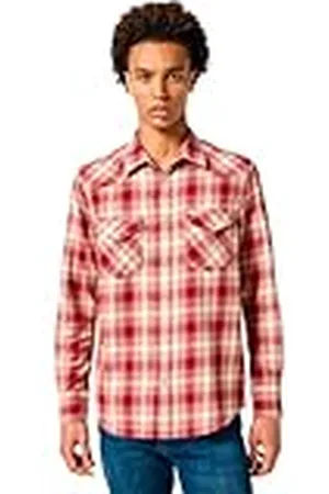 Wrangler Western Shirt Camiseta, , L para Hombre
