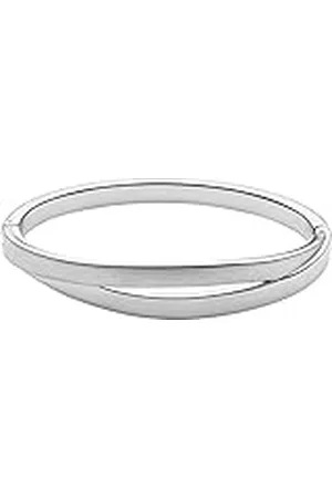 Skagen Pulsera Para Mujer Kariana, 67 mm X 62 mm; 49.5 mm X 61 mm Longitud Interior Plata Acero Inoxidable Pulsera, SKJ0714040