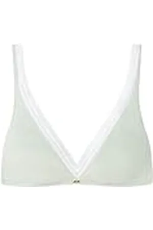 Women secret Triangular Halter Cotton Collection Sujetador, , 100C para Mujer