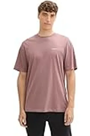 TOM TAILOR 1043917 Camiseta, 14997-Dark Smoke Rose, M Hombres