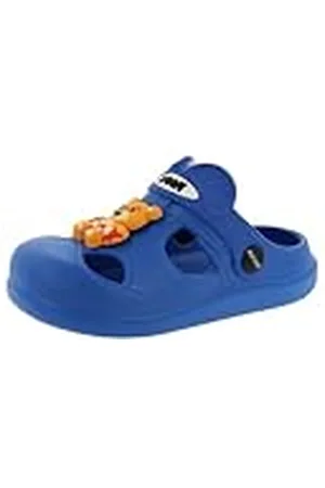 De Fonseca Sandalo Bambini Orsetto, Suola in Eva, Sandalia, Blue, 24 EU