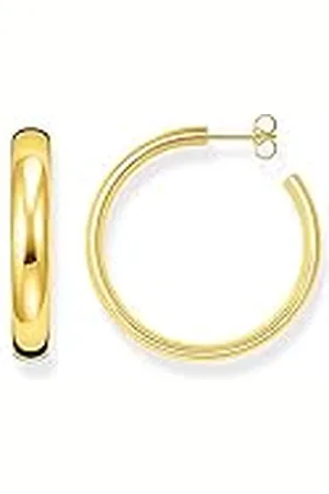 Thomas Sabo Pendientes de aro para mujer de plata de ley 925 CR640-413-39