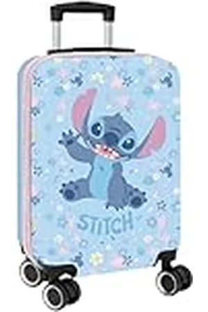 Safta STITCH HAPPY - Trolley de Cabina 20 pulgadas, Maleta con Ruedas, Candado de Seguridad, Maleta Ligera, 34.5x20x55 cm