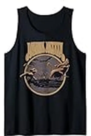 Disney Lion King Retro Hakuna Matata Circle Portrait Camiseta sin Mangas
