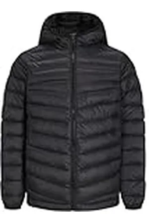 JACK & JONES Jconew Pocket Buffer Jnr Chaqueta Acolchada, Negro/Detalle: sólido, 128 para Niños