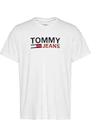 Tommy Hilfiger TOMMY HILFIGER TJM REG CORP LOGO TEE, S/S T-Shirts Hombre, , M