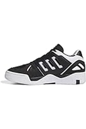 adidas Midcity Low Shoes, Zapatillas de Baloncesto Hombre, Core Black/Cloud White/Core Black, 40 2/3 EU