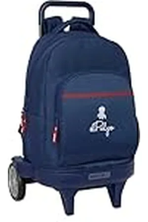Safta EL PULPO - Mochila Grande con Ruedas, Compact Evolución, Extraíble, Ideal para Niños de Diferentes Edades, Cómoda y Versátil, Calidad y Resistencia, 33x22x45 cm