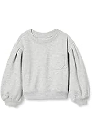Amazon Sudadera de Manga Fruncida con Bolsillo Niña, , 5 años