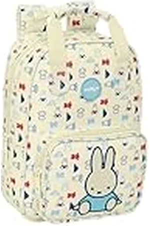 Safta MIFFY BUDDY - Mochila Infantil, con Asas, Fácil Limpieza, Ideal para Niños de Diferentes Edades, Cómoda y Versátil, Calidad y Resistencia, 20x8x28 cm