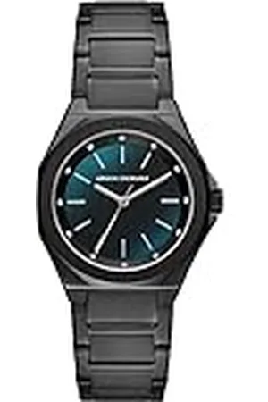 Armani Exchange Reloj Análogico-Digital para Mujer de Automático con Correa en Poliéster AX4609