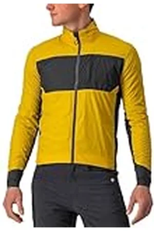 Castelli 4521507 UNLIMITED PUFFY JKT Jacket Hombre GOLDENROD/DARK GRAY Tamaño Xl