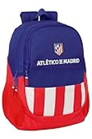 Safta ATLÉTICO DE MADRID - Mochila Escolar Infantil, Ideal para Niños de Diferentes Edades, Cómoda y Versátil, Calidad y Resistencia, 32x16x44 cm