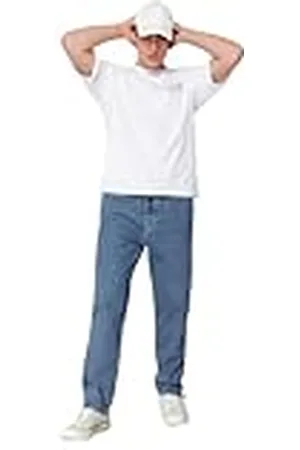 Trendyol Tmnaw24je00025 Jeans, , L para Hombre