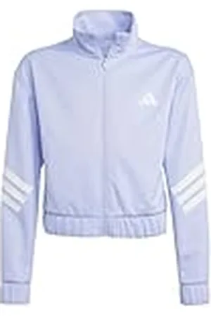 adidas Niñas All Sports NXT Full-Zip Hoodie, Violet Tone/White, 5-6 Years