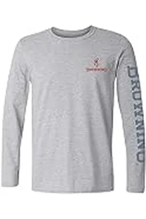 Browning Buckmark T-Shirt, Hunting & Outdoors Long Sleeve Graphic Tees Camiseta, , XL para Hombre
