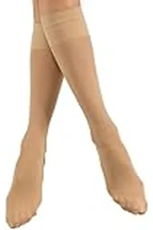 Nur Die Knie Vitastütz 40 Den mit Mittlerer Stützwirkung Entlastende Semi-Transparente Nylon Fein-kniestrümpfe Breiter Komfortbund Medias, , Talla única para Mujer