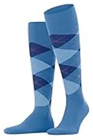 Burlington King M Kh algodón estampados 1 par, Calcetines largos Hombre, , 40-46