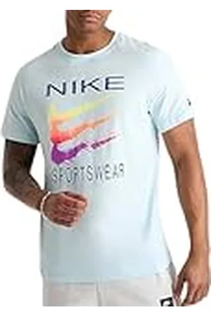 Nike Sportswear Camiseta Hombre Glacier Blue, HQ8094-474, XS