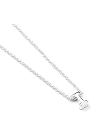 Luxenter Collar Alphabet acabado plata - Letra I