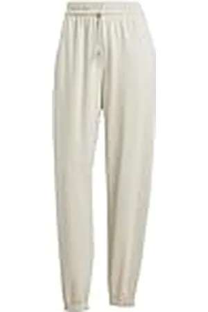 adidas Mujer Essentials Small Logo French Terry Cuffed Pants, , XS