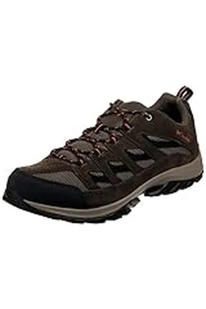 Columbia Zapatillas de Senderismo Crestwood para Hombre, marrón Camuflaje, Heatwave, 13 Wide