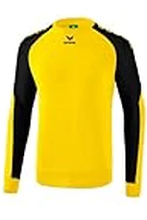 Erima 6071906 Sudadera, Unisex niños, Amarillo/Negro, 128
