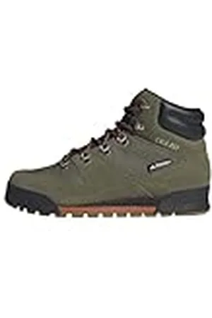 adidas Terrex Snowpitch Cold.RDY Hiking Shoes, Zapatos de Senderismo Hombre, Olive Strata/Bronze Strata/Orange, 38 EU