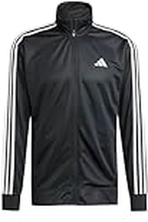 adidas Hombre Train Essentials 3-Stripes Training Hooded Track Top, , XS
