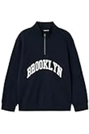 NAME IT Nkmstyn LS Nreg Sweat BRU Sudadera, , 146-152 para Niños