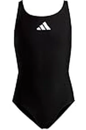 adidas Solid Small Logo Swimsuit Traje de baño de una Pieza, Niñas, Multicolor , 4-5 Years