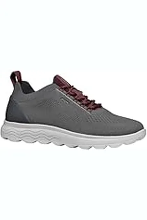 Geox U Spherica A, Zapatillas para Hombre, Graphite/Wine, 46 EU
