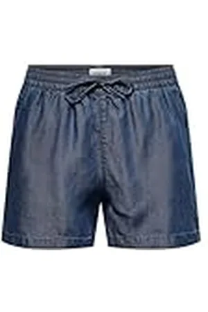 ONLY Onlpema Lyocell Life Dnm Shorts Box Pantalones Cortos, , S para Mujer