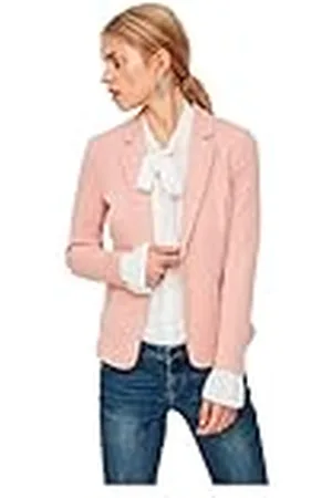 VERO MODA Vmjulia Ls Blazer Dnm Noos, Chaqueta para Mujer, , 38